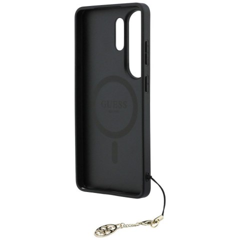 GUESS futerał do SAMSUNG S26 Ultra GUHMS26LGF4GBR (PU 4G Classic Logo with Charm) brązowy