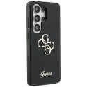 GUESS futerał do SAMSUNG S26 Ultra GUHMS26LHGTMLCGK (IML Big Metal 4G and Script) czarny