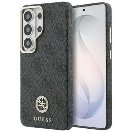 GUESS futerał do SAMSUNG S26 Ultra GUHMS26LP4GRMDEK (4G Rhinestone Round Logo MagSafe) czarny