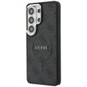 GUESS futerał do SAMSUNG S26 Ultra GUHMS26LP4MSEGCK (4G Embossed Ring MagSafe) czarny