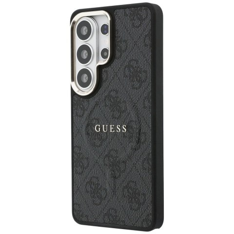 GUESS futerał do SAMSUNG S26 Ultra GUHMS26LP4MSEGCK (4G Embossed Ring MagSafe) czarny