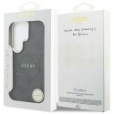GUESS futerał do SAMSUNG S26 Ultra GUHMS26LP4MSEGCK (4G Embossed Ring MagSafe) czarny
