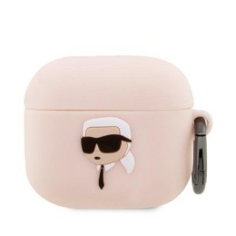 KARL LAGERFELD futerał do APPLE Airpods Pro KLAPRUNIKP (3D Sil NFT Karl) różowy
