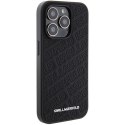 KARL LAGERFELD futerał do IPHONE 15 Pro KLHCP15LPQKPMK (Quilted Pattern) czarny
