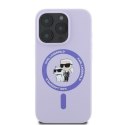 Karl Lagerfeld etui do IPHONE 16 Pro Max kompatybilny z MagSafe fioletowy