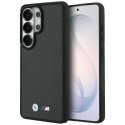 BMW futerał do SAMSUNG S26 Ultra BMHMS26L24CFMMK (Magnetic Kevlar W/ Logo) czarny