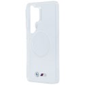 BMW futerał do SAMSUNG S26 Ultra BMHMS26L25HSMLKT (Magnetic IML Shockproof W/ Metal Logos) transparentny
