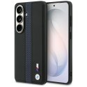 BMW futerał do SAMSUNG S26 kompatybilny z MagSafe BMHMS26S25PCPSKB (Perforated Stripe Logo) niebieski