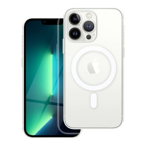 Etui na iPhone 13 PRO Clear Mag Cover (Str / Camera Protection) zgodne z MagSafe transparentne