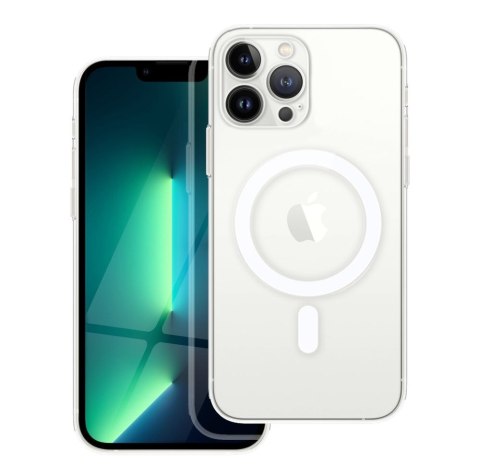 Etui na iPhone 13 PRO MAX Clear Mag Cover (Str / Camera Protection) zgodne z MagSafe transparentne