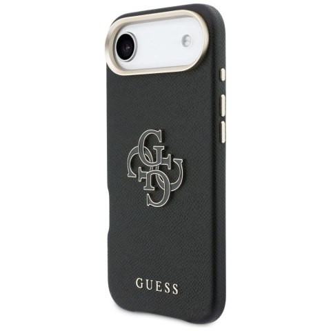 GUESS futerał do IPHONE 17 Air GUHCP17M5PS4RGGK (PU FW Resin Logo) czarny