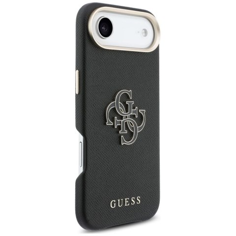 GUESS futerał do IPHONE 17 Air GUHCP17M5PS4RGGK (PU FW Resin Logo) czarny