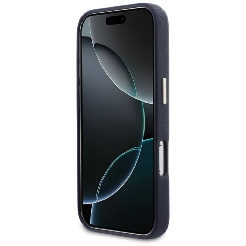 GUESS futerał do IPHONE 17 Pro Max GUHCP17X5PS4RGGB (PU FW Resin Logo) niebieski