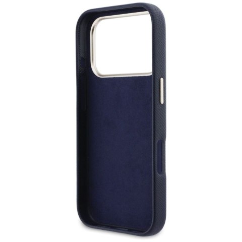 GUESS futerał do IPHONE 17 Pro Max GUHCP17X5PS4RGGB (PU FW Resin Logo) niebieski
