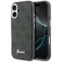 GUESS futerał do IPHONE 17 kompatybilny z MagSafe GUHMP17S5P4FWMSK (PU FW 4G Script) czarny