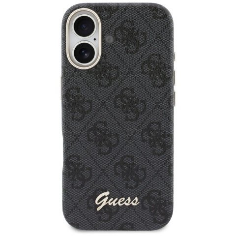 GUESS futerał do IPHONE 17 kompatybilny z MagSafe GUHMP17S5P4FWMSK (PU FW 4G Script) czarny