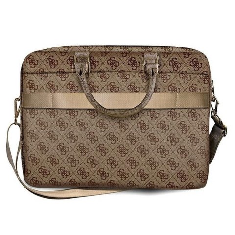 GUESS torba na laptopa / tablet / notebook 15" GUCB15G4GFBR (Guess Sleeve) brązowa