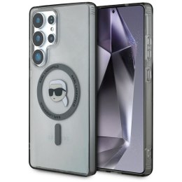 KARL LAGERFELD futerał do SAMSUNG S25 Ultra KLHMS25LHLSKIK (Magnetic IML Metal K. Heads) czarny