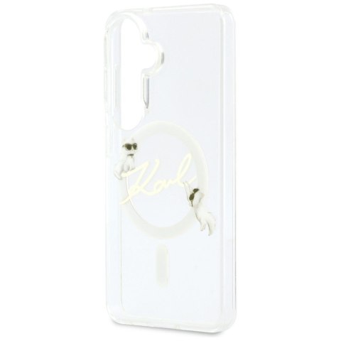 KARL LAGERFELD futerał do SAMSUNG S26 Plus transparentny