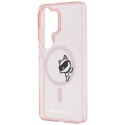KARL LAGERFELD futerał do SAMSUNG S26 Ultra KLHMS26L6HCPSCP (Magnetic IML Peekaboo Choupette) różowy