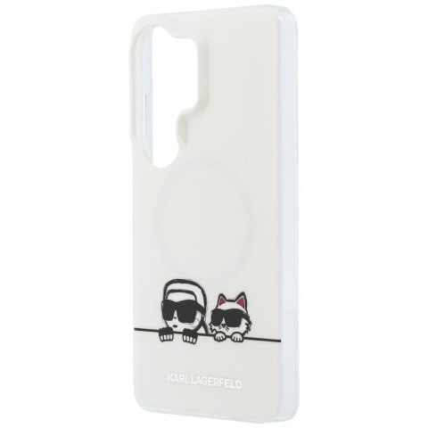 KARL LAGERFELD futerał do SAMSUNG S26 Ultra KLHMS26L6HPKACH (Magnetic IML K&C Peekaboo) transparentny
