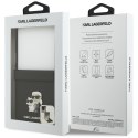 KARL LAGERFELD futerał do SAMSUNG Z FLIP7 KLHCZF7SAPKCNPK (Saffiano KC PIN) czarny