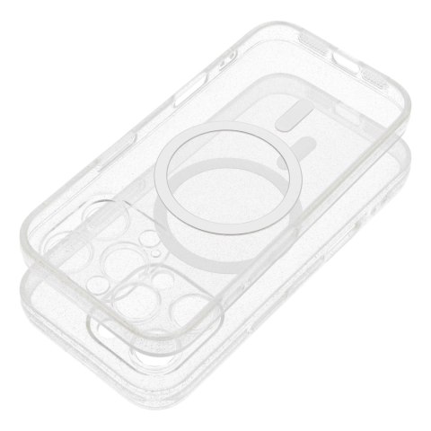 Etui na Samsung S25 ULTRA Clear Mag Cover - Glitter (Str) zgodne z MagSafe transparentne glitter