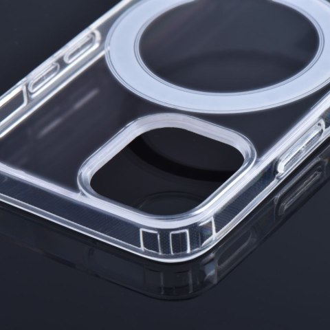 Etui na iPhone 12 Clear Mag Cover (Str) zgodne z MagSafe transparentne