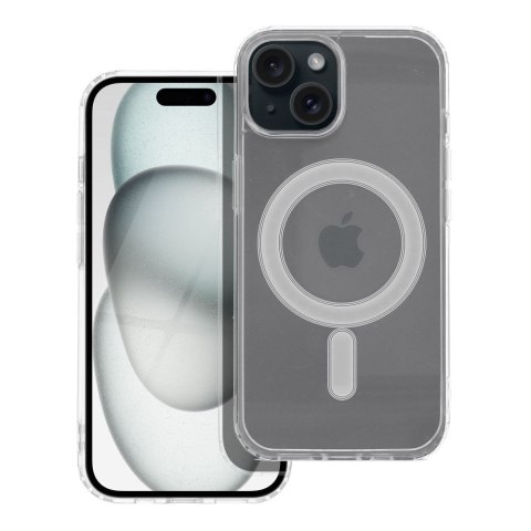 Etui na iPhone 15 Clear Mag Cover (Str) zgodne z MagSafe transparentne