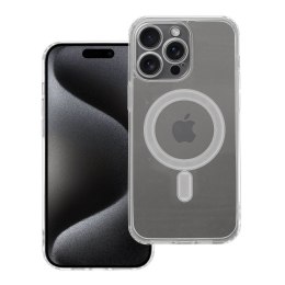 Etui na iPhone 15 PRO MAX Clear Mag Cover (Str / Camera Protection) zgodne z MagSafe transparentne