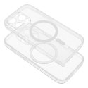 Etui na iPhone 17 Pro Max / 18 Pro Max (low camera edge) Clear Mag Cover - Glitter (Str / Camera Protection) zgodne z MagSafe tr