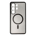 Etui na Samsung S26 ULTRA Clear Mag Cover - Glitter (Str / Camera Protection) zgodne z MagSafe czarne glitter