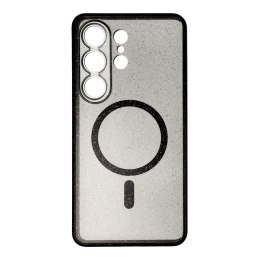 Etui na Samsung S26 ULTRA Clear Mag Cover - Glitter (Str / Camera Protection) zgodne z MagSafe czarne glitter