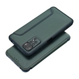 Etui z klapką na Xiaomi Redmi 14C Razor Book ciemnozielone