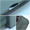 Etui z klapką na iPhone 16 PLUS Razor Book ciemnozielone