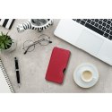 Etui z klapką na Samsung A12 / M12 Razor Book czerwone
