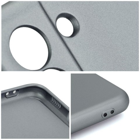 Etui na iPhone 15 PRO Metallic szare