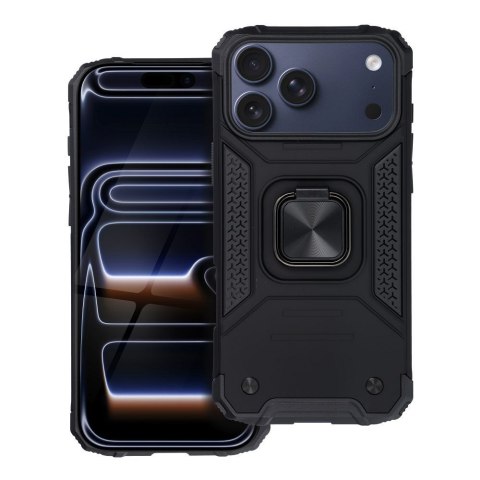 Etui na iPhone 17 Pro Max / 18 Pro Max (low camera edge) Nitro czarne