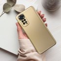 Etui na Xiaomi Redmi 12C Metallic złote