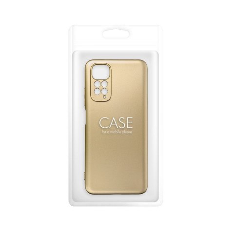 Etui na Xiaomi Redmi 12C Metallic złote