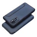 Etui z klapką na Xiaomi Redmi NOTE 14 PRO 4G Razor Book niebieskie