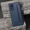 Etui z klapką na Xiaomi Redmi NOTE 14 PRO 4G Razor Book niebieskie
