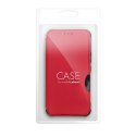 Etui z klapką na iPhone 16e (SE 4 2025) Razor Book czerwone