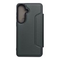 Etui z klapką na Samsung S26 PLUS Razor Book ciemnozielone