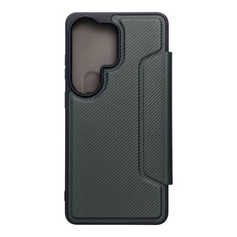 Etui z klapką na Samsung S26 ULTRA Razor Book ciemnozielone