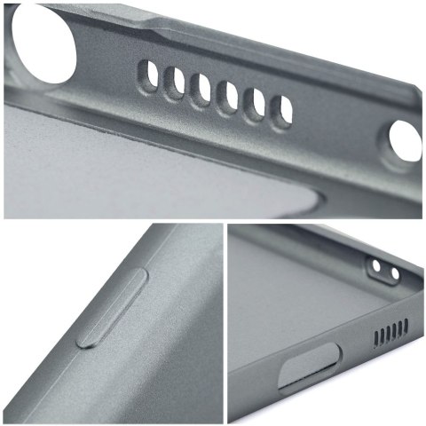 Etui na iPhone 16e (SE 4 2025) / 17e Metallic szare