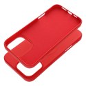 Etui na iPhone 16 PRO MAX Silicone Mag Cover zgodne z MagSafe (big hole) czerwone