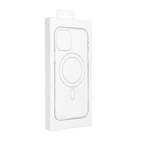 Etui na iPhone 12 PRO Silicone Mag Cover zgodne z MagSafe (camera protection) czarne