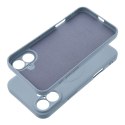 Etui na Samsung S25 PLUS Silicone Mag Cover zgodne z MagSafe (camera protection) jasnoniebieskie