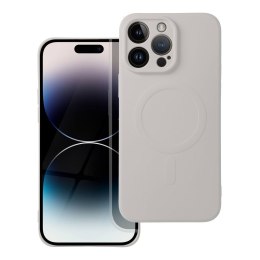 Etui na Samsung S25 PLUS Silicone Mag Cover zgodne z MagSafe (camera protection) tytanowo szare